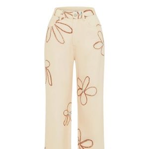 With Jéan Newry Jean Chalk & Flowers